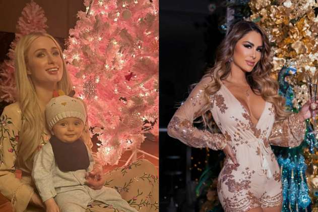 Así decoraron los famosos sus casas en Navidad: Kim Kardashian, París Hilton y más