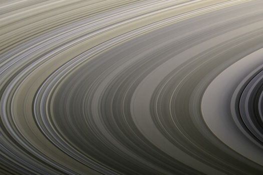Anillos de Saturno capturados por Cassini el 22 de agosto de 2009.   / NASA