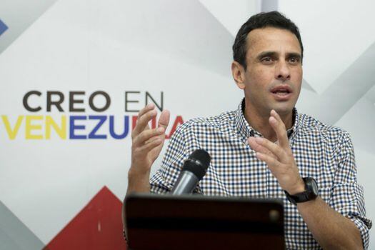 Henrique Capriles, excandidato presidencial en Venezuela dice que no hay condiciones para elecciones en diciembre. / EFE