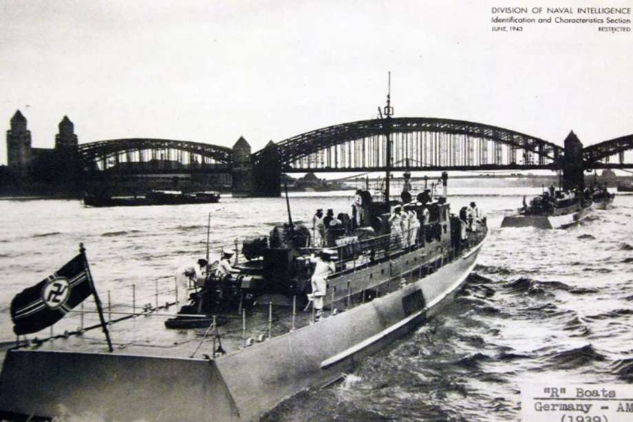 Foto de referencia de uno de los buques de la Kriegsmarine, la armada de la Alemania nazi. 
