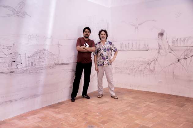 Rafael Dussan y Raúl Ballesteros, dibujando a Cartagena “Entre líneas”