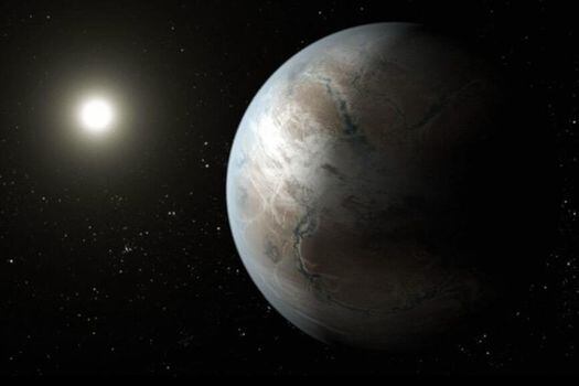 La primera exoluna en realidad sería un planeta del tamaño de Júpiter. (Representación artística del exoplaneta Kepler-452b).  / NASA 