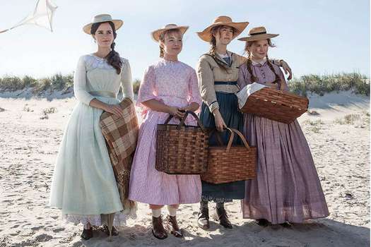 Las actrices Emma Watson, Saoirse Ronan, Florence Pugh y Eliza Scanlen en "Little women" (Mujercitas). / Cortesía