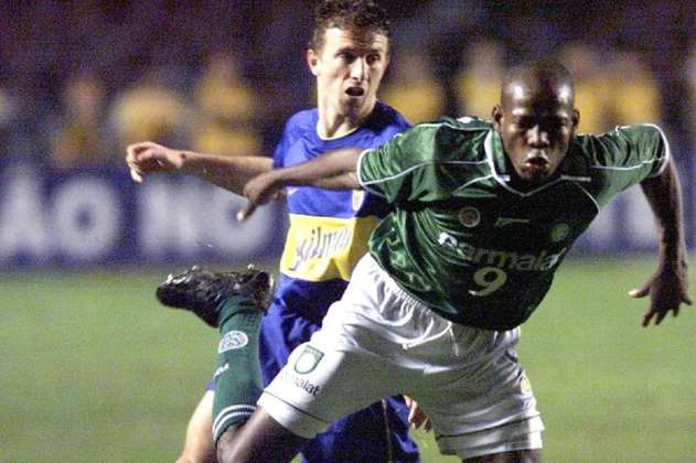 El histórico episodio entre Palmeiras y Boca con colombianos como protagonistas