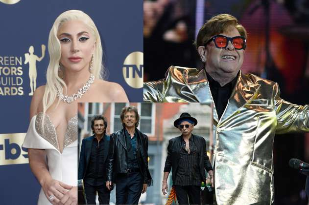 Elton John y Lady Gaga entre los colaboradores de The Rolling Stones en nuevo disco