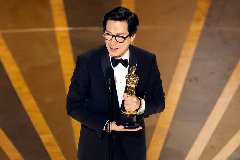 Ke Huy Quan agradeció por su regreso a la actuación, lo hizo con un Premio Óscar.