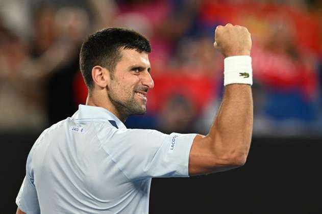 Djokovic y Sinner, a un paso de citarse en el Abierto de Australia