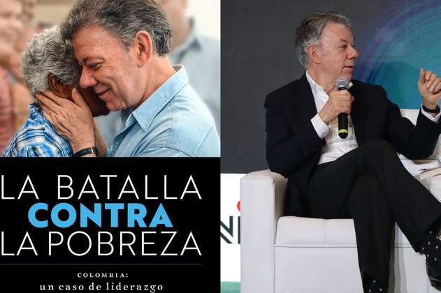 “La batalla contra la pobreza en Colombia”: el nuevo libro de Juan Manuel Santos