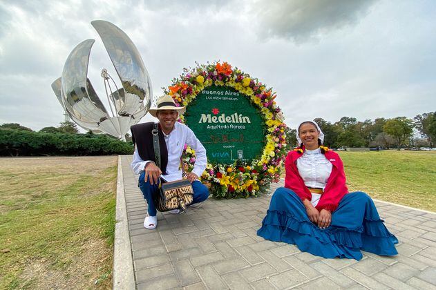 Silleteros viajan a Buenos Aires para promocionar la Feria de las Flores