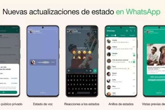 WhatsApp implementa la posibilidad de compartir estados en su versión web
