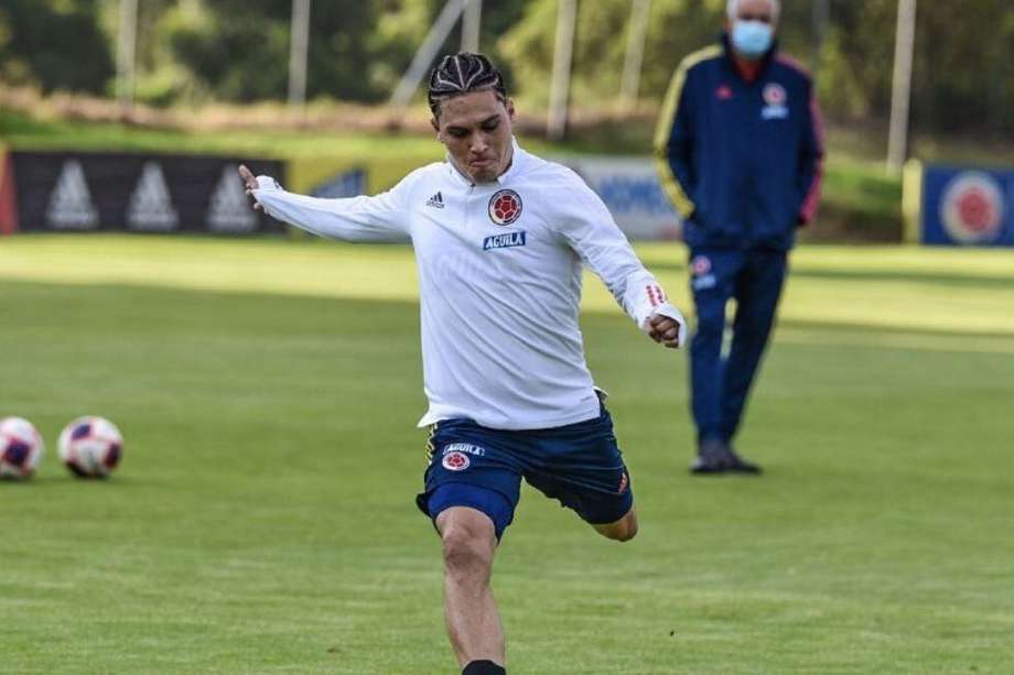 Juan Fernando Quintero volvió a la selección de Colombia luego de casi tres años de ausencia.