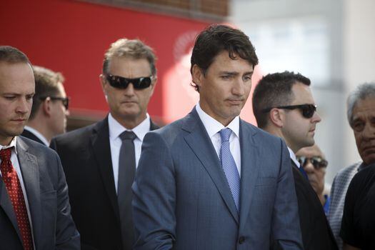 El primer ministro de Canadá, Justin Trudeau.  / AFP