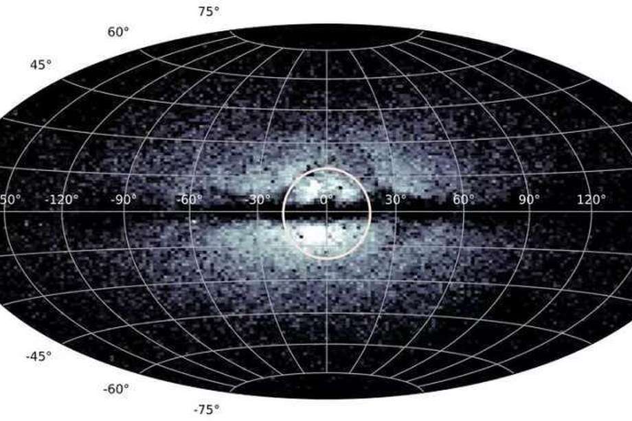 El mapa de las estrellas pobres en metales en el centro de la galaxia.