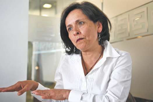 Luz Marina Monzón, directora de la Unidad de Búsqueda de Personas dadas por Desaparecidas. / Gustavo Torrijos