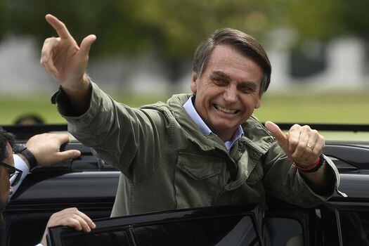 Jair Bolsonaro, presidente electo de Brasil. / AFP