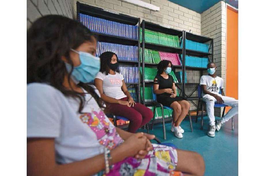 Más del 25 % de los estudiantes en el Clemente Manuel Zabala son migrantes venezolanos.