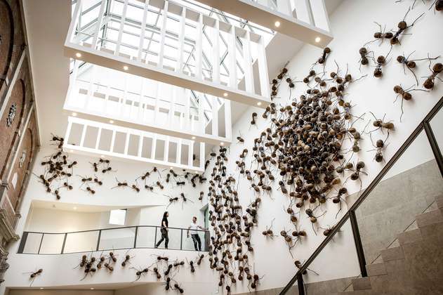 Las 700 hormigas de Rafael Gomezbarros toman el Rijksmuseum de Ámsterdam