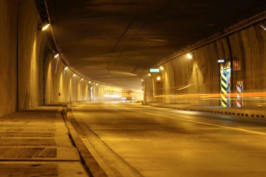 El túnel de oriente tendrá cierres durante unos días por obras de mantenimiento.