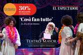 ‘Così fan tutte’: una ópera de Mozart en el Teatro Mayor Julio Mario Santo Domingo