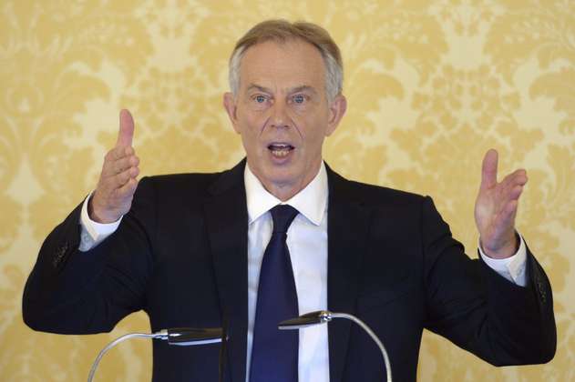 Tony Blair llama a un centrismo revolucionario