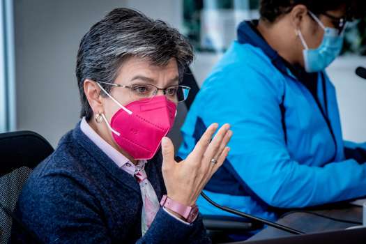 Claudia Lopez: el pico de la tercera ola de la pandemia llegaría la última semana de abril