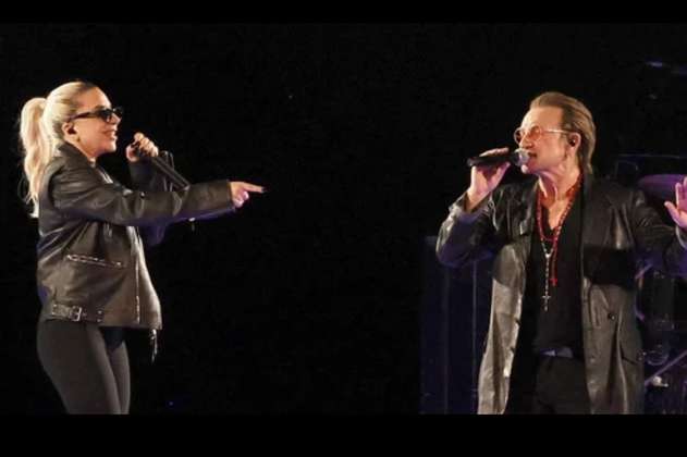 Video: Lady Gaga se unió a U2 en su concierto en Las Vegas y cantó ‘Shallow’ 