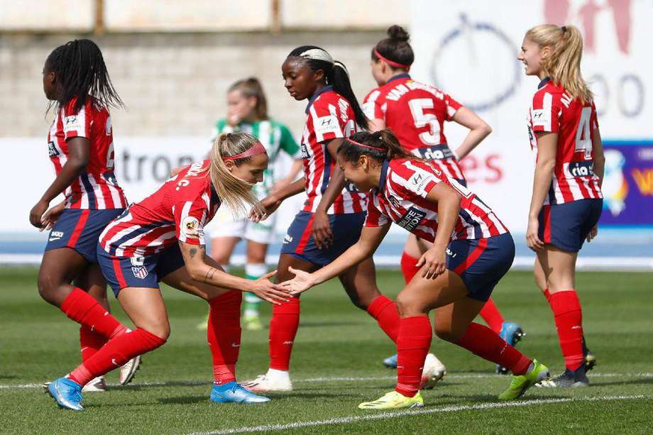 El Atlético de Madrid femenino ocupa la cuarta casilla del torneo local con 41 puntos.