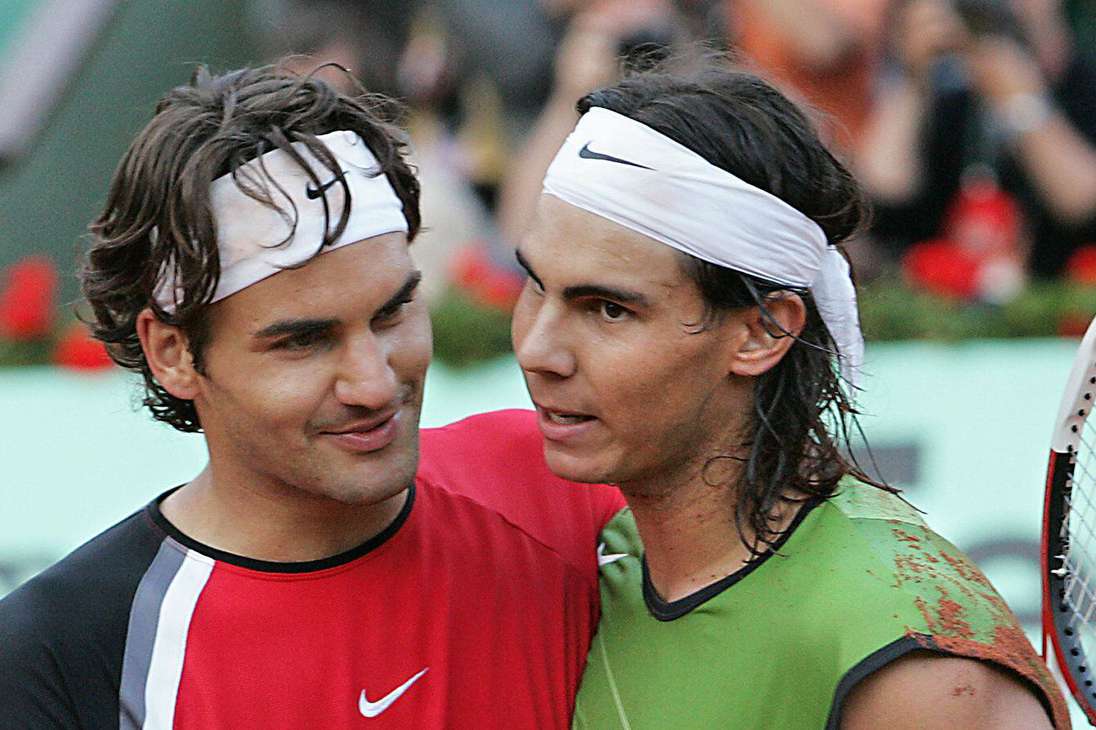 El primer encuentro entre los dos tenistas fue en semifinales de Rolan Garros de 2005. La victoria fue para el español 6-3, 4-6, 6-4 y 6-3.