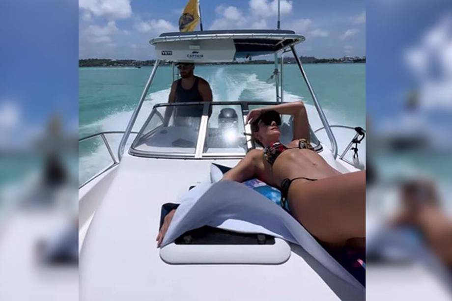 Carolina Cruz disfrutó de varios días en San Andrés con su novio