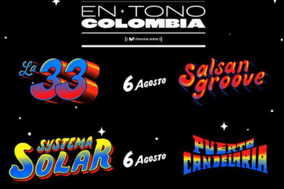 Sistema Solar, Puerto Candelaria, Salsa Groove son algunas de las bandas que estarán en la celebración en el Movistar Arena.
