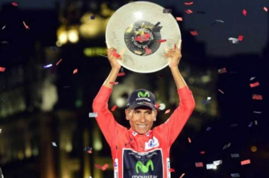 Después de su triunfo en el Giro de Italia en 2014, Nairo Quintana se convirtió en el segundo colombiano en quedar campeón de la Vuelta a España.