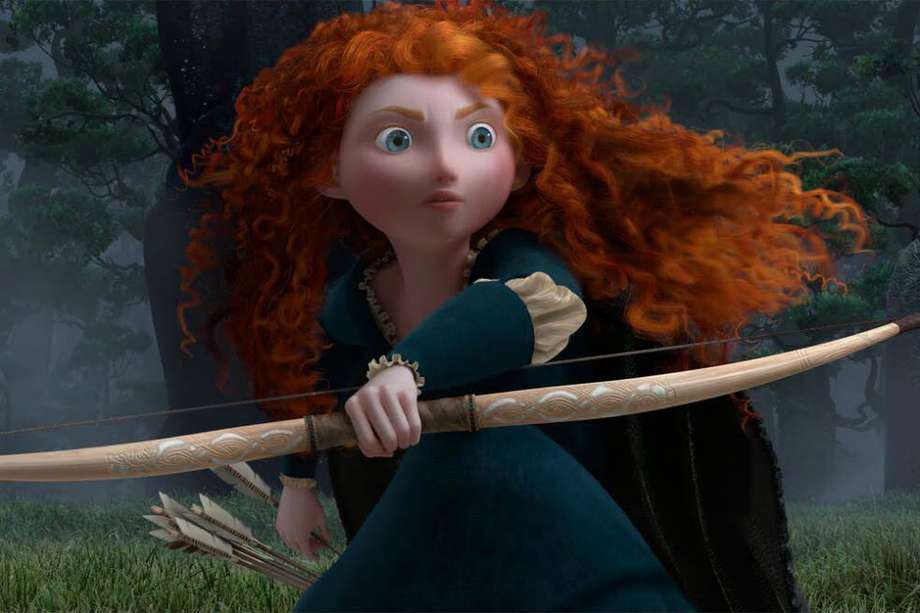 La princesa Mérida, protagonista de la película ‘Valiente’ de Disney Pixar.