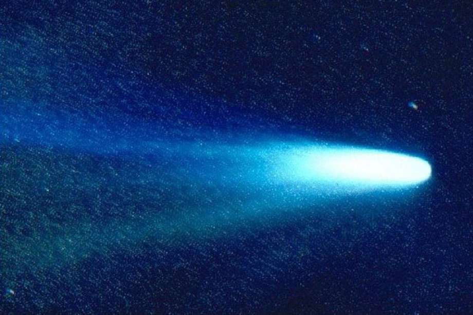 El cometa Halley es uno de los objetos más oscuros del sistema solar. 