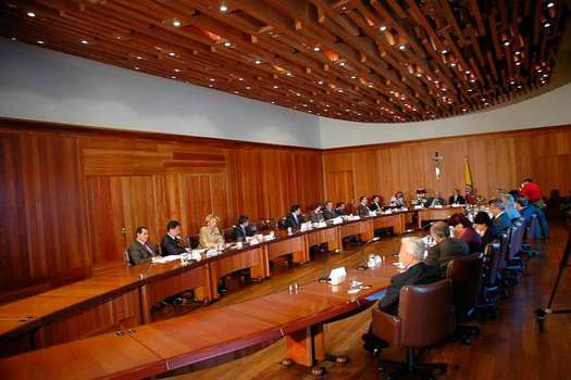 La Sala Plena de la Corte Suprema no logró ponerse de acuerdo para elegir nuevos fiscal general.  / Archivo El Espectador