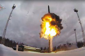 Rusia lanzó un misil balístico intercontinental para probar su “fiabilidad”