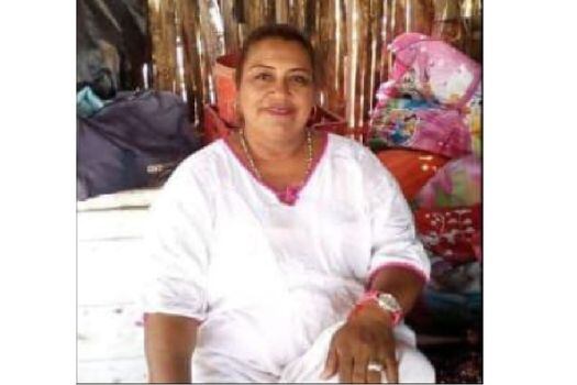 Aura Esther García, lideresa Wayuu, fue asesinada el 31 de marzo.
