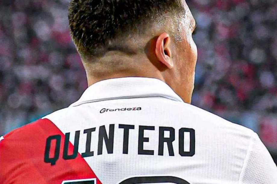 Juan Fernando Quintero dejó un buen recuerdo en la hinchada de River Plate.