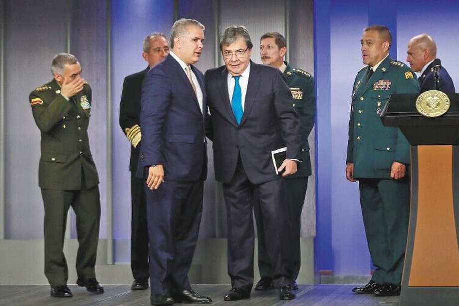 Carlos Holmes Trujillo fue nombrado como ministro de Defensa en noviembre de 2019. / EFE