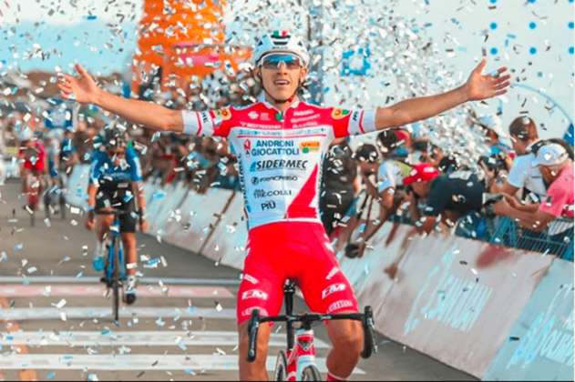 Miguel Flórez ganó la etapa reina de la Vuelta a San Juan