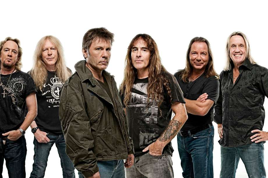 La banda británica Iron Maiden.