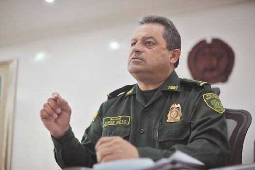 General Jorge Hernando Nieto, director general de la Policía Nacional. / Cristian Garavito - El Espectador