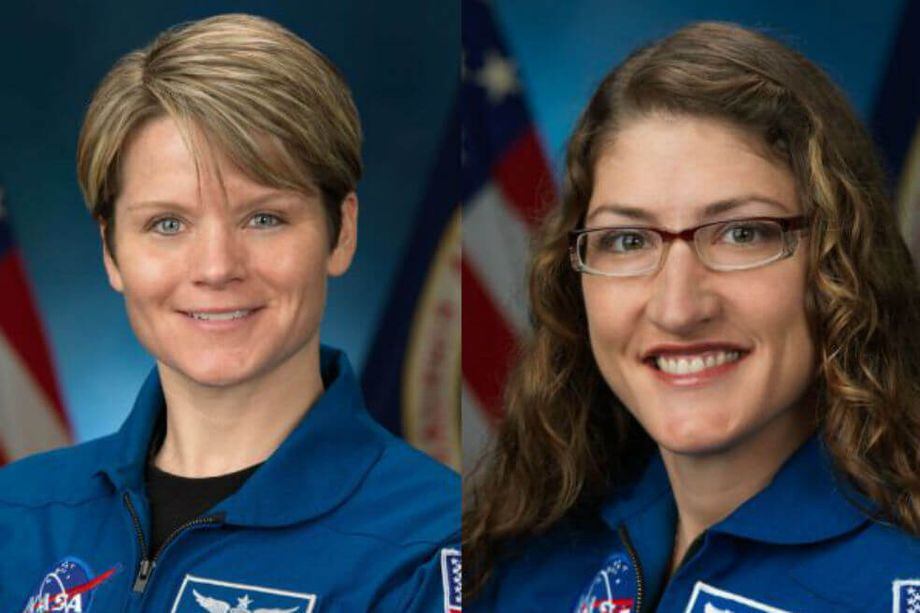 Dos astronautas están agendadas para la primera caminata espacial de solo mujeres