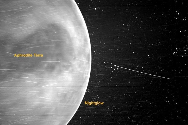 La sorprendente imagen de Venus que capturó la sonda Parker