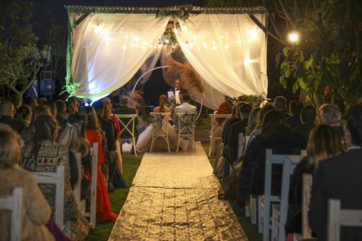 A la boda de Cristian y Mila acudieron 150 invitados