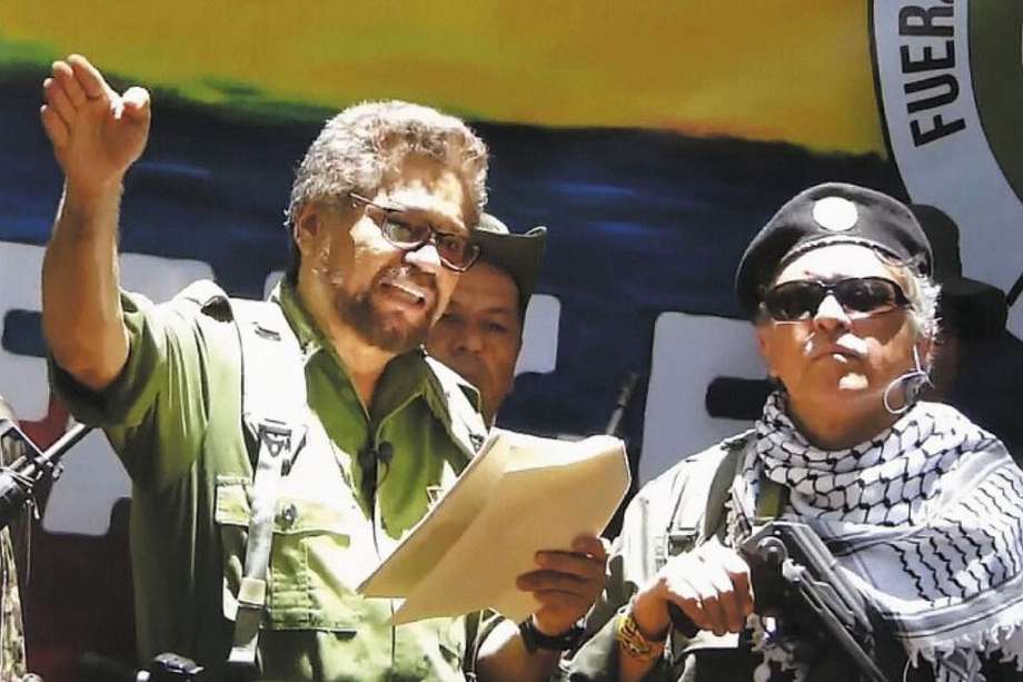 Iván Márquez y Jesús Santrich, el día en que anunciaron que retomaban las armas: 29 de agosto de 2019.