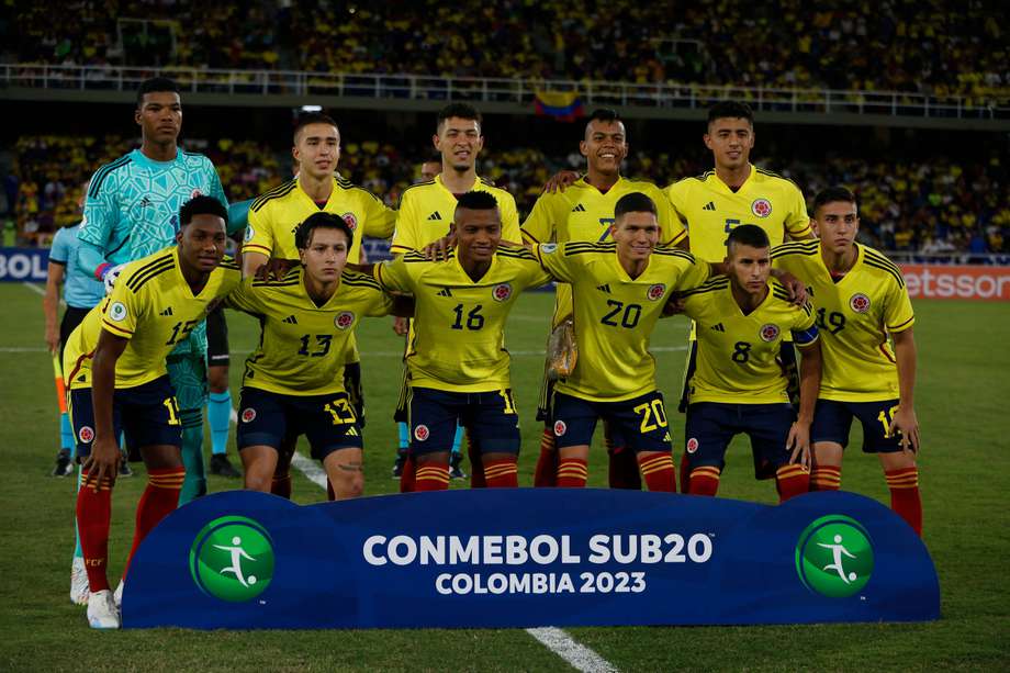 Los jugadores de Colombia posaron el pasado 21 de enero para el partido contra la Selección de Perú, en el Estadio Pascual Guerrero en Cali.
