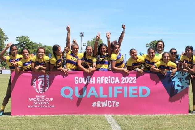 Colombia logró una histórica clasificación al Mundial Femenino de Rugby 7