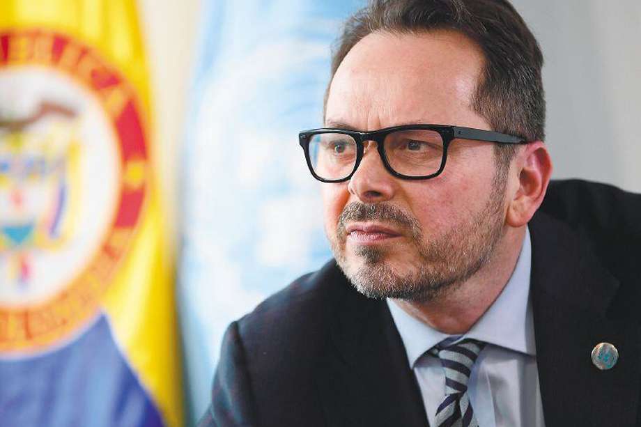 Carlos Ruiz Massieu es el representante especial del secretario general de Naciones Unidas en Colombia.  / Gustavo Torrijos