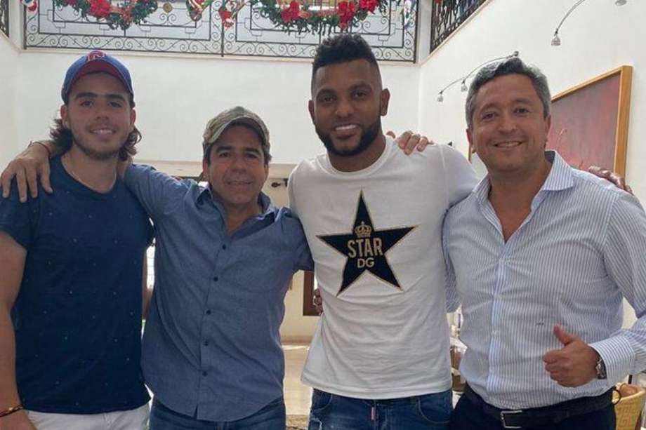 Alejandro Char, exalcalde de Barranquilla, confirmó el regreso del delantero a Júnior, el pasado miércoles.