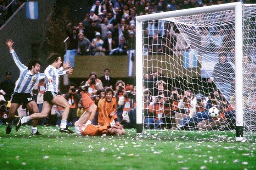 Argentina venció en la final del Mundial de 1978 a los Países Bajos por 3-1 en el Estadio Monumental de Buenos Aires.